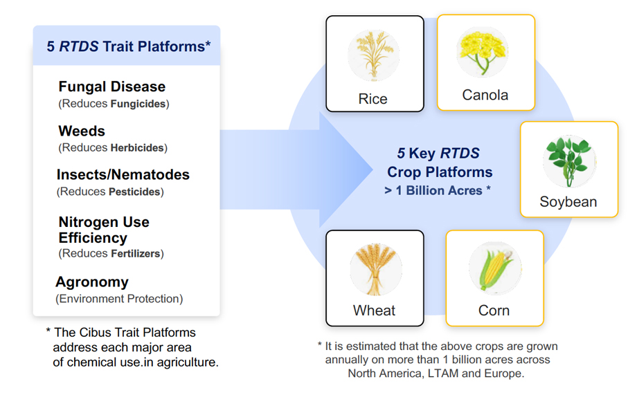 Five RTDS Trait Platforms