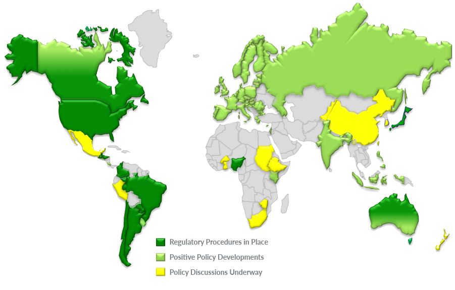 World Map Advances in Global Regulatory Policy